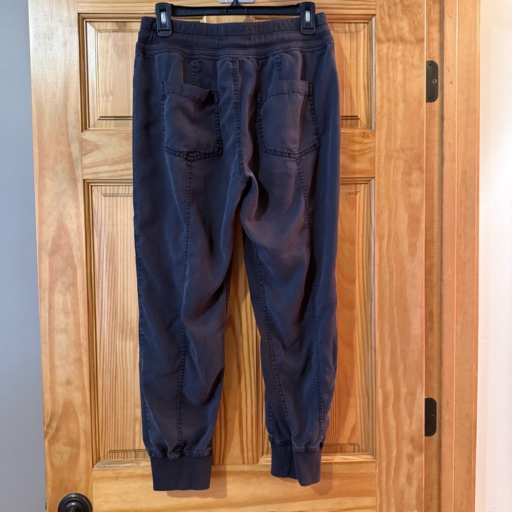 Anthropologie Utility Jogger Pants charcoal grey size small - Picture 5 of 11